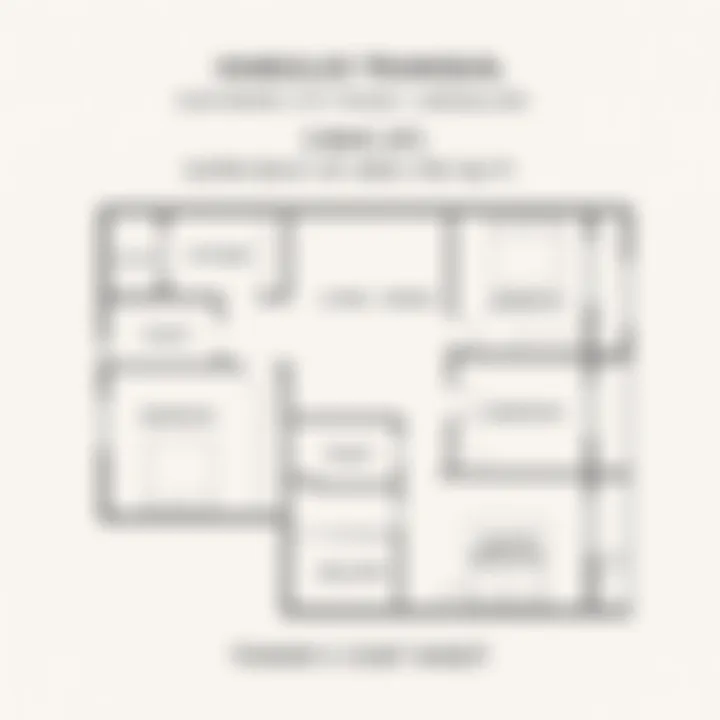 3 BHK 3T 1781 sq ft floor plan of Habulus Tranquil